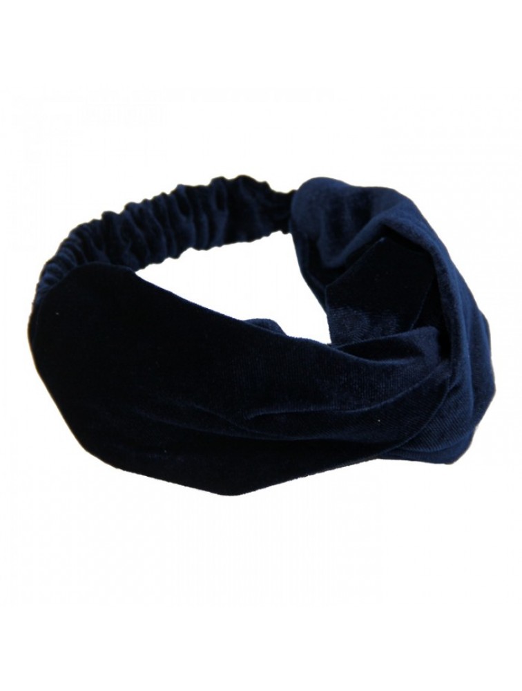 SHE CLOTHES Headband Sweet Velvet Blue